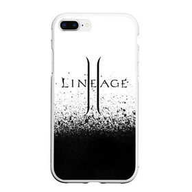 Чехол для iPhone 7Plus/8 Plus матовый с принтом LINEAGE 2 в Петрозаводске, Силикон | Область печати: задняя сторона чехла, без боковых панелей | armor | characters | erak note | kim sung hwan | lineage | lineage 2 | lineage antharas | lineage eternal | minimalism | shield | twilight resistance | warrior | персонажи