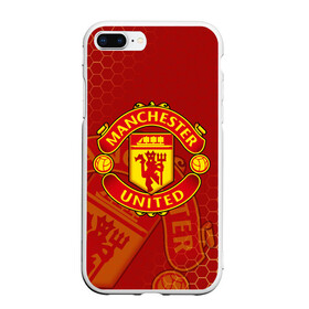 Чехол для iPhone 7Plus/8 Plus матовый с принтом МАНЧЕСТЕР ЮНАЙТЕД FCMU MANCHESTER UNITED в Петрозаводске, Силикон | Область печати: задняя сторона чехла, без боковых панелей | fc | fcmu | football | football club | manchester united | red devils | sport | красные дьяволы | манчестер юнайтед | спорт | фк | фкмю | футбол | футбольный клуб