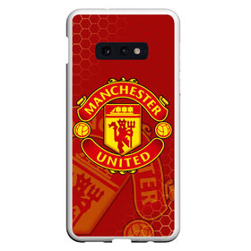 Чехол для Samsung S10E с принтом МАНЧЕСТЕР ЮНАЙТЕД FCMU MANCHESTER UNITED в Петрозаводске, Силикон | Область печати: задняя сторона чехла, без боковых панелей | fc | fcmu | football | football club | manchester united | red devils | sport | красные дьяволы | манчестер юнайтед | спорт | фк | фкмю | футбол | футбольный клуб