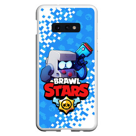 Чехол для Samsung S10E с принтом BRAWL STARS 8-BIT PIXEL в Петрозаводске, Силикон | Область печати: задняя сторона чехла, без боковых панелей | 8 bit | 8 бит. | 8bit | 8бит | android | brawl stars | colt | crow | games | leon | penny | poco | shelly | spike | wanted | брав | бравл старс | звезды | игры | мобильные игры | старс