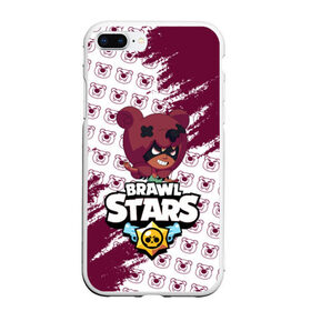 Чехол для iPhone 7Plus/8 Plus матовый с принтом BRAWL STARS NITA в Петрозаводске, Силикон | Область печати: задняя сторона чехла, без боковых панелей | 8 bit | 8 бит. | 8bit | 8бит | android | brawl stars | colt | crow | games | leon | penny | poco | shelly | spike | брав | бравл старс | звезды | игры | мобильные игры | нита | старс