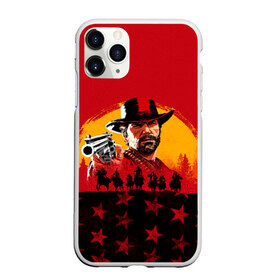 Чехол для iPhone 11 Pro матовый с принтом Red Dead Redemption 2 в Петрозаводске, Силикон |  | dead | rdr | rdr2 | red | redemption | артур | банда | бандиты | вестерн | дикий запад | ковбои | морган | сша