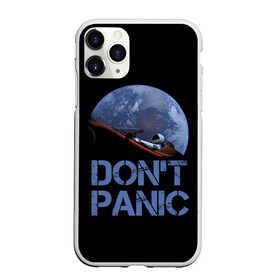 Чехол для iPhone 11 Pro Max матовый с принтом Dont Panic в Петрозаводске, Силикон |  | 2022 | cat | elon | galaxy | mars | moon | musk | nasa | space | spacex | tesla | вселенная | галактика | звезды | илон | космонавт | космос | луна | марс | маск | наса | скафандр | тесла