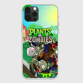 Чехол для iPhone 12 Pro Max с принтом PLANTS VS ZOMBIES в Петрозаводске, Силикон |  | Тематика изображения на принте: garden warfare | plants | plants vs. zombies | plants vs. zombies: garden warfare | popcap | zombies | кактус | картошка | подсолнух | растения против зомби | сад