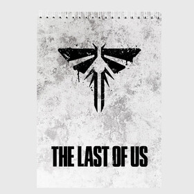 Скетчбук с принтом THE LAST OF US в Петрозаводске, 100% бумага
 | 48 листов, плотность листов — 100 г/м2, плотность картонной обложки — 250 г/м2. Листы скреплены сверху удобной пружинной спиралью | cicadas | fireflies | naughty dog | the last of us | the last of us part 2 | джоэл | последние из нас | цикады | элли