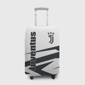Чехол для чемодана 3D с принтом Juventus в Петрозаводске, 86% полиэфир, 14% спандекс | двустороннее нанесение принта, прорези для ручек и колес | calcio | club | cr7 | cristiano ronaldo | dybala | football | full highlights | goals | italia | juventus | napoli | roma | serie a | белый | италия | клуб | форма | черный | ювентус