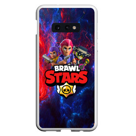 Чехол для Samsung S10E с принтом BRAWL STARS в Петрозаводске, Силикон | Область печати: задняя сторона чехла, без боковых панелей | brawl stars | bull | colt | crow | leon | stars | берли | бо | брок | ворон | джесси | динамайк | дэррил | кольт | леон | мортис | нита | пайпер | пенни | поко | пэм | рикошет | спайк | фрэнк | шелли | эль примо