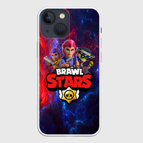 Чехол для iPhone 13 mini с принтом BRAWL STARS в Петрозаводске,  |  | Тематика изображения на принте: brawl stars | bull | colt | crow | leon | stars | берли | бо | брок | ворон | джесси | динамайк | дэррил | кольт | леон | мортис | нита | пайпер | пенни | поко | пэм | рикошет | спайк | фрэнк | шелли | эль примо