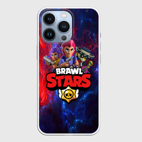 Чехол для iPhone 13 Pro с принтом BRAWL STARS в Петрозаводске,  |  | Тематика изображения на принте: brawl stars | bull | colt | crow | leon | stars | берли | бо | брок | ворон | джесси | динамайк | дэррил | кольт | леон | мортис | нита | пайпер | пенни | поко | пэм | рикошет | спайк | фрэнк | шелли | эль примо