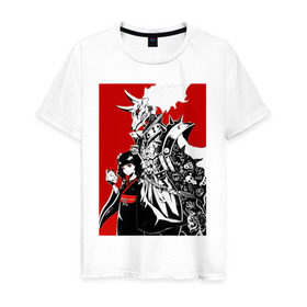 Мужская футболка хлопок с принтом Babymetal fan art в Петрозаводске, 100% хлопок | прямой крой, круглый вырез горловины, длина до линии бедер, слегка спущенное плечо. | heavy | japan | kawaii | metal | music | rock | кавай | метал | музыка | рок | хэви | япония