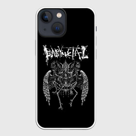 Чехол для iPhone 13 mini с принтом BABYMETAL в Петрозаводске,  |  | babymetal | heavy | japan | kawaii | metal | moametal | su metal | yuimetal | бэбимэтал | каваий | кикути | металл | мидзуно | моа | накамото | судзука | тяжёлый | хеви метал | юи | япония