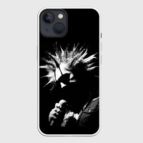 Чехол для iPhone 13 с принтом Король и Шут + Анархия (спина) в Петрозаводске,  |  | skull | киш | король | король и шут | михаил горшенев | черепа | шут