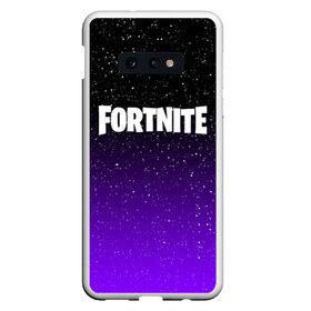 Чехол для Samsung S10E с принтом FORTNITE SPACE в Петрозаводске, Силикон | Область печати: задняя сторона чехла, без боковых панелей | fornite 2 | fortnite | fortnite x | marshmello | маршмелло | фортнайт | фортнайт 2 | фортнайт глава 2