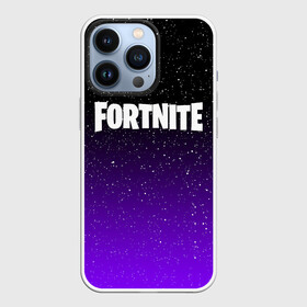 Чехол для iPhone 13 Pro с принтом FORTNITE SPACE в Петрозаводске,  |  | fornite 2 | fortnite | fortnite x | marshmello | маршмелло | фортнайт | фортнайт 2 | фортнайт глава 2