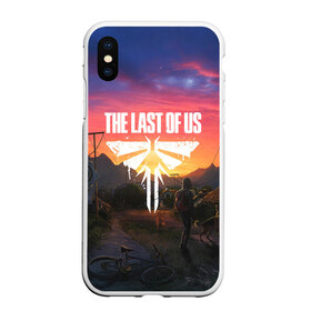 Чехол для iPhone XS Max матовый с принтом THE LAST OF US в Петрозаводске, Силикон | Область печати: задняя сторона чехла, без боковых панелей | cicadas | fireflies | naughty dog | the last of us | the last of us part 2 | джоэл | последние из нас | цикады | элли