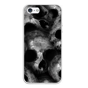 Чехол для iPhone 5/5S матовый с принтом Черепа в Петрозаводске, Силикон | Область печати: задняя сторона чехла, без боковых панелей | skull | гот | готика | кости | костлявые | костлявый | неживое | неживой | неживые | нежить | скелет | скелетон | скелетоны | скелеты | череп | черепа | черепки | черепком | черепок | черепом | черепы