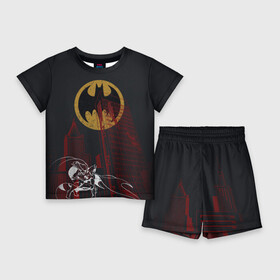 Детский костюм с шортами 3D с принтом Batman в Петрозаводске,  |  | Тематика изображения на принте: bat man | batman | batman comics | caped crusader | dark knight | shtatbat | бетмен | брюс уэйн | бэт мен | бэтмен | тёмный рыцарь