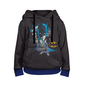 Детская толстовка 3D с принтом Batman classic в Петрозаводске, 100% полиэстер | двухслойный капюшон со шнурком для регулировки, мягкие манжеты на рукавах и по низу толстовки, спереди карман-кенгуру с мягким внутренним слоем | Тематика изображения на принте: bat man | batman | batman comics | caped crusader | comics | dark knight | shtatbat | бетмен | брюс уэйн | бэт мен | бэтмен | тёмный рыцарь