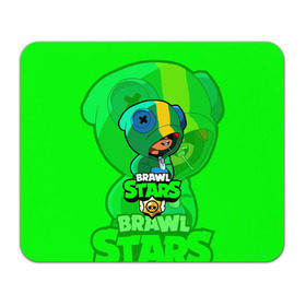 Коврик для мышки прямоугольный с принтом Brawl Stars LEON в Петрозаводске, натуральный каучук | размер 230 х 185 мм; запечатка лицевой стороны | brawl | brawl stars | crow | leon | stars | бравл | бравл старс | браво старс | игра | компьютерная | кров | леон | онлайн | старс