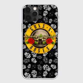 Чехол для iPhone 12 Pro Max с принтом Guns n roses в Петрозаводске, Силикон |  | Тематика изображения на принте: axl rose | geffen records | gnr | guns | rock | roses | slash | гансы | пистолеты | розы | рок | слеш | эксл роуз