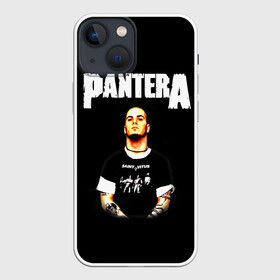 Чехол для iPhone 13 mini с принтом Pantera в Петрозаводске,  |  | american | anselmo | havy metal | pantera | philip anselmo | trash metal | ансельмо | пантера | фил ансельмо