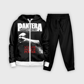 Детский костюм 3D с принтом Pantera в Петрозаводске,  |  | american | anselmo | havy metal | pantera | philip anselmo | trash metal | ансельмо | пантера | фил ансельмо