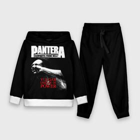 Детский костюм 3D (с толстовкой) с принтом Pantera в Петрозаводске,  |  | american | anselmo | havy metal | pantera | philip anselmo | trash metal | ансельмо | пантера | фил ансельмо