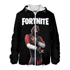 Мужская куртка 3D с принтом FORTNITE IKONIK (КАПЮШОН) в Петрозаводске, ткань верха — 100% полиэстер, подклад — флис | прямой крой, подол и капюшон оформлены резинкой с фиксаторами, два кармана без застежек по бокам, один большой потайной карман на груди. Карман на груди застегивается на липучку | fnchap2 | fortnite | fortnite 2 | fortnite x | ikonik | marshmello | иконик | маршмелло | фортнайт | фортнайт 2 | фортнайт глава 2