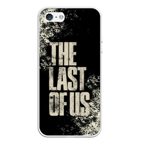 Чехол для iPhone 5/5S матовый с принтом THE LAST OF US в Петрозаводске, Силикон | Область печати: задняя сторона чехла, без боковых панелей | game | horror | survival horror | the last | the last of us | the last of us remastered | игра | компьютерная игра | экшн