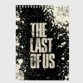 Скетчбук с принтом THE LAST OF US в Петрозаводске, 100% бумага
 | 48 листов, плотность листов — 100 г/м2, плотность картонной обложки — 250 г/м2. Листы скреплены сверху удобной пружинной спиралью | game | horror | survival horror | the last | the last of us | the last of us remastered | игра | компьютерная игра | экшн