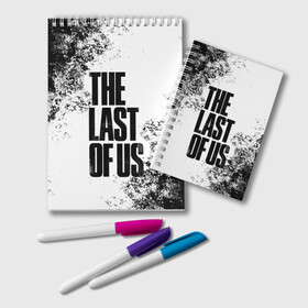 Блокнот с принтом THE LAST OF US в Петрозаводске, 100% бумага | 48 листов, плотность листов — 60 г/м2, плотность картонной обложки — 250 г/м2. Листы скреплены удобной пружинной спиралью. Цвет линий — светло-серый
 | game | horror | survival horror | the last | the last of us | the last of us remastered | игра | компьютерная игра | экшн