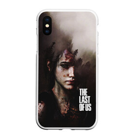 Чехол для iPhone XS Max матовый с принтом THE LAST OF US в Петрозаводске, Силикон | Область печати: задняя сторона чехла, без боковых панелей | game | horror | survival horror | the last | the last of us | the last of us remastered | игра | компьютерная игра | экшн