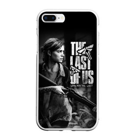 Чехол для iPhone 7Plus/8 Plus матовый с принтом THE LAST OF US в Петрозаводске, Силикон | Область печати: задняя сторона чехла, без боковых панелей | fireflies | look for the light | the last of us | джоэл | игры | одни из нас | цикады | элли