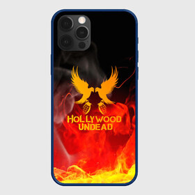 Чехол для iPhone 12 Pro Max с принтом HOLLYWOOD UNDEAD в Петрозаводске, Силикон |  | Тематика изображения на принте: charlie scene | danny | funny man | hollywood undead | j dog | johnny 3 tears | logo | music | rock | альтернатива | металл | музыка | музыкальный | рок