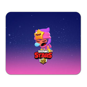 Коврик для мышки прямоугольный с принтом BRAWL STARS - SANDY в Петрозаводске, натуральный каучук | размер 230 х 185 мм; запечатка лицевой стороны | brawl | bull | colt | crow | game | games | leon | online | penny | poco | sandy | shelly | spike | star | stars | wanted | брав | бравл | браво | звезда | звезды | игра | игры | лого | онлайн | сенди | старс | сэнди