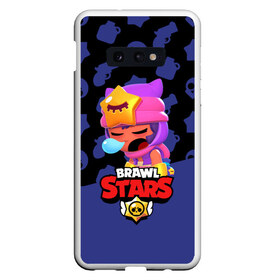 Чехол для Samsung S10E с принтом BRAWL STARS - SANDY в Петрозаводске, Силикон | Область печати: задняя сторона чехла, без боковых панелей | Тематика изображения на принте: brawl | bull | colt | crow | game | games | leon | online | penny | poco | sandy | shelly | spike | star | stars | wanted | брав | бравл | браво | звезда | звезды | игра | игры | лого | онлайн | сенди | старс | сэнди