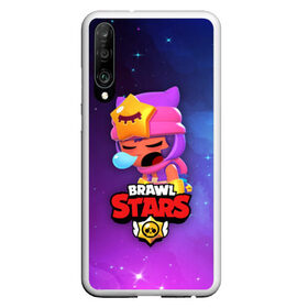 Чехол для Honor P30 с принтом SANDY SPACE (Brawl Stars) в Петрозаводске, Силикон | Область печати: задняя сторона чехла, без боковых панелей | brawl | bull | colt | crow | game | games | leon | online | penny | poco | sandy | shelly | spike | star | stars | wanted | брав | бравл | браво | звезда | звезды | игра | игры | лого | онлайн | сенди | старс | сэнди