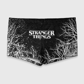 Мужские купальные плавки 3D с принтом STRANGER THINGS | ОЧЕНЬ СТРАННЫЕ ДЕЛА в Петрозаводске, Полиэстер 85%, Спандекс 15% |  | Тематика изображения на принте: 11 | stranger things | одди | одиннадцатая | очень странные дела | сериалы