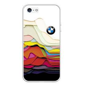 Чехол для iPhone 5/5S матовый с принтом Color в Петрозаводске, Силикон | Область печати: задняя сторона чехла, без боковых панелей | bmw | color | cool | prestige | vanguard | авангард | бмв | круто | престиж | цвет