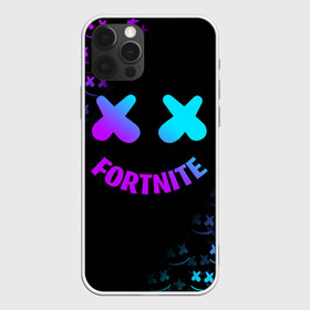 Чехол для iPhone 12 Pro с принтом FORTNITE x MARSHMELLO в Петрозаводске, силикон | область печати: задняя сторона чехла, без боковых панелей | fortnite | fortnite 2 | fortnite x маршмелло | ikonik | marshmello | ninja | ninja streamer | иконик | ниндзя | фортнайт | фортнайт 2 | фортнайт глава 2