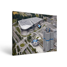 Холст прямоугольный с принтом BMW city в Петрозаводске, 100% ПВХ |  | bmw | buildings | city | germany | munich | prestige | бмв | германия | город | здания | мюнхен | престиж