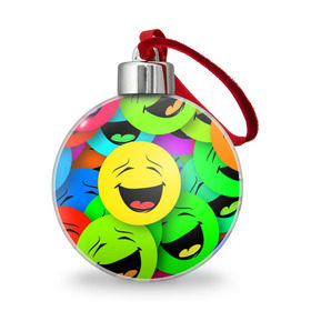 Ёлочный шар с принтом Эмодзи смайлы в Петрозаводске, Пластик | Диаметр: 77 мм | emoji | настроение | позитив | смайлики | смайлы | стикеры | текстура смайл | улыбки | фон смайл | эмодзи
