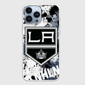 Чехол для iPhone 13 Pro Max с принтом Лос Анджелес Кингз в Петрозаводске,  |  | hockey | kings | los angeles | los angeles kings | nhl | usa | кингз | лос анджелес | лос анджелес кингз | нхл | спорт | сша | хоккей | шайба