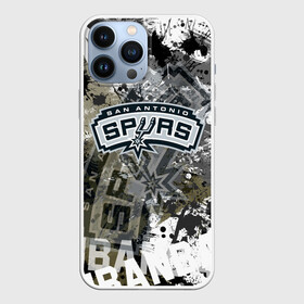 Чехол для iPhone 13 Pro Max с принтом Сан Антонио Спёрс в Петрозаводске,  |  | nba | san antonio | san antonio spurs | spurs | баскетбол | нба | сан антонио | сан антонио спёрс | спёрс