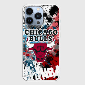 Чехол для iPhone 13 Pro с принтом Чикаго Буллз в Петрозаводске,  |  | bulls | chicago | chicago bulls | nba | баскетбол | буллз | нба | чикаго | чикаго буллз