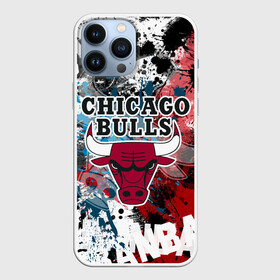 Чехол для iPhone 13 Pro Max с принтом Чикаго Буллз в Петрозаводске,  |  | Тематика изображения на принте: bulls | chicago | chicago bulls | nba | баскетбол | буллз | нба | чикаго | чикаго буллз
