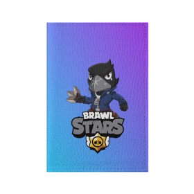 Обложка для паспорта матовая кожа с принтом Crow (Brawl Stars) в Петрозаводске, натуральная матовая кожа | размер 19,3 х 13,7 см; прозрачные пластиковые крепления | brawl stars | crow | game | leon | бравл | бравл стар | бравл старс | ворон | ворона | детская | детям | игра | компьютерная игра | кров | леон | персонаж | развлечение