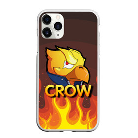 Чехол для iPhone 11 Pro матовый с принтом Crow (Brawl Stars) в Петрозаводске, Силикон |  | brawl stars | crow | game | leon | бравл | бравл стар | бравл старс | ворон | ворона | детская | детям | игра | компьютерная игра | кров | леон | персонаж | развлечение