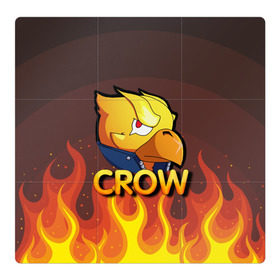 Магнитный плакат 3Х3 с принтом Crow (Brawl Stars) в Петрозаводске, Полимерный материал с магнитным слоем | 9 деталей размером 9*9 см | brawl stars | crow | game | leon | бравл | бравл стар | бравл старс | ворон | ворона | детская | детям | игра | компьютерная игра | кров | леон | персонаж | развлечение