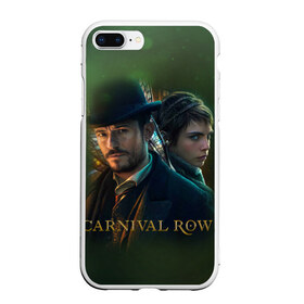 Чехол для iPhone 7Plus/8 Plus матовый с принтом Carnival Row в Петрозаводске, Силикон | Область печати: задняя сторона чехла, без боковых панелей | cara delevingne | carnival row | виньет стоунмосс | кара делевинь | карнивал роу | фентази | фея